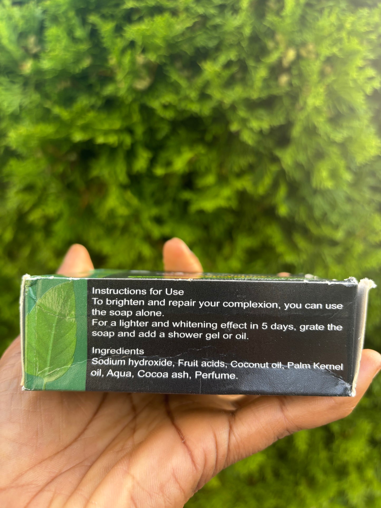Molato Nigerian black soap acne lightening