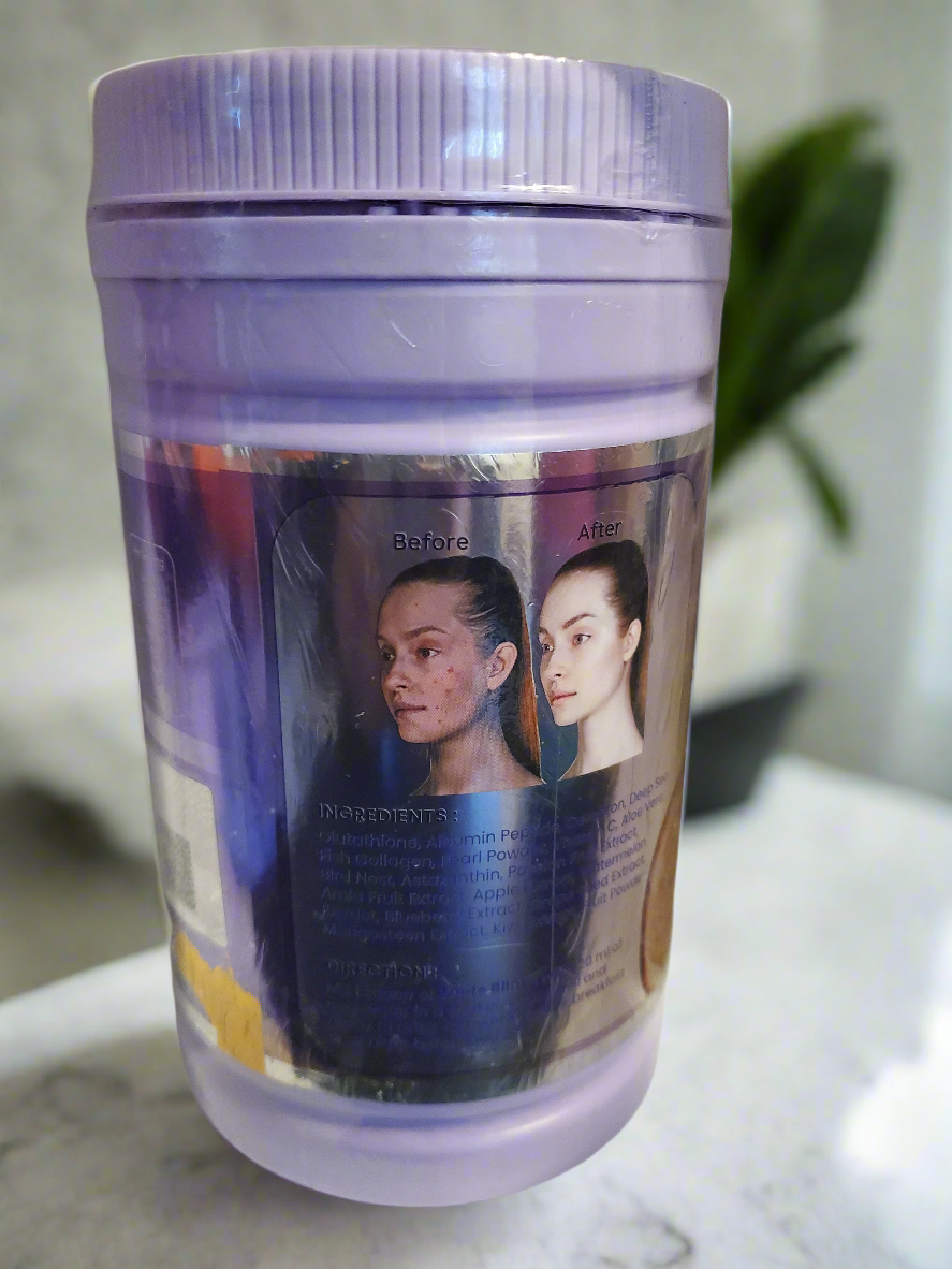 White blinks collagen powder