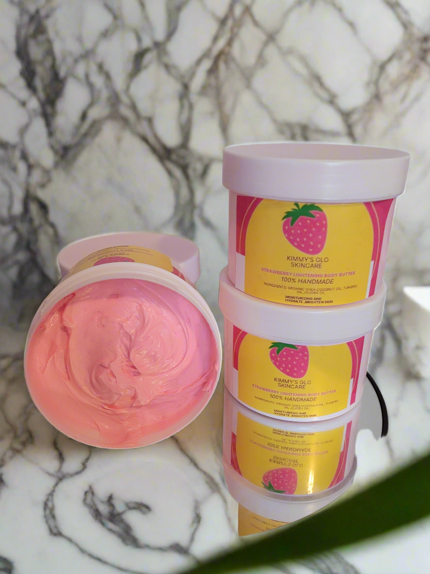STRAWBERRY LIGHTENING GLOW BODY BUTTER