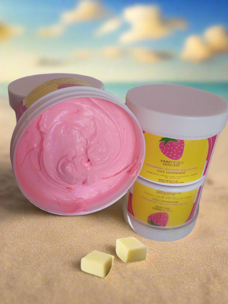 STRAWBERRY LIGHTENING GLOW BODY BUTTER
