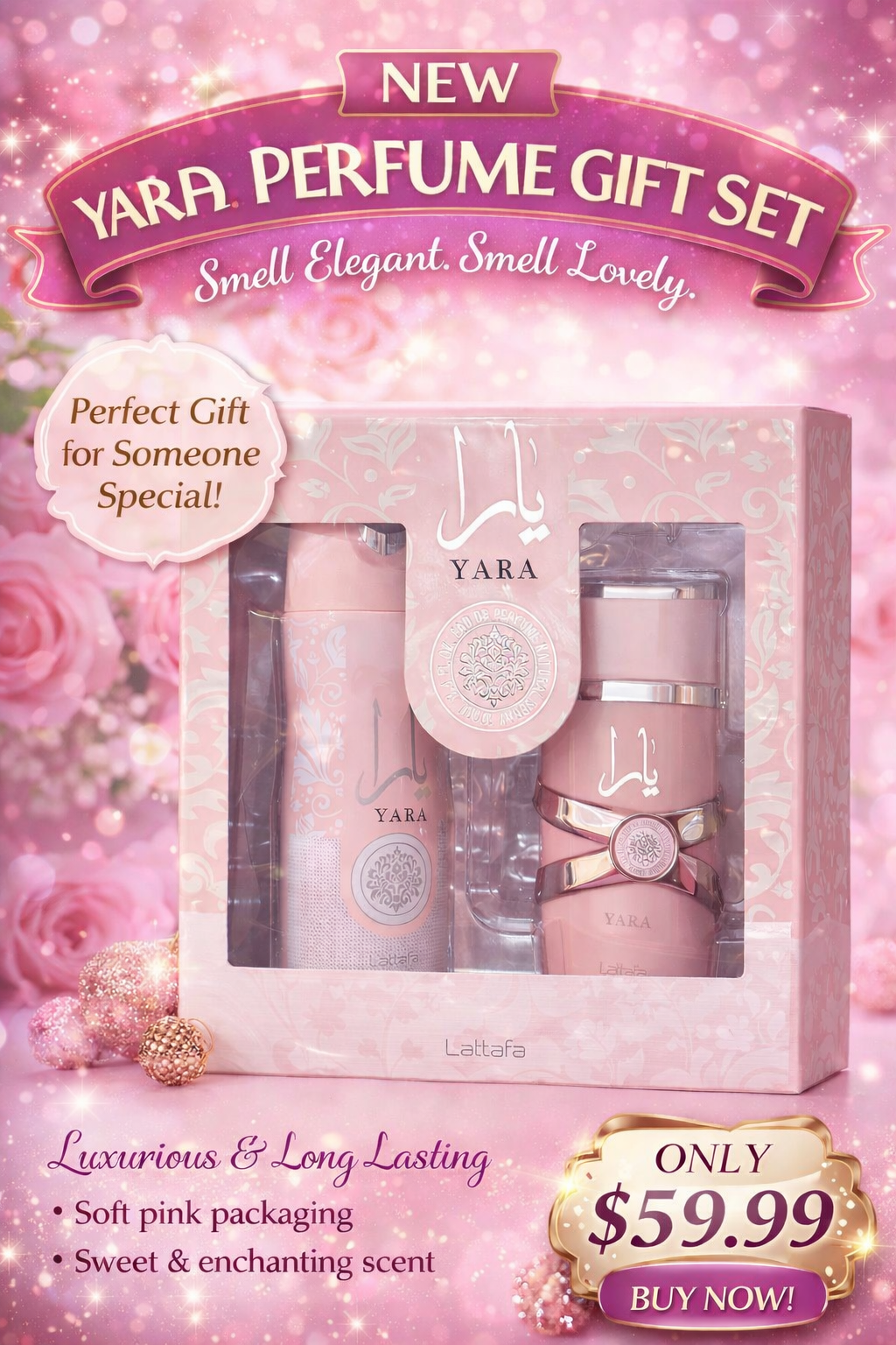 YARA PERFUME 2 PC GIFT SET
