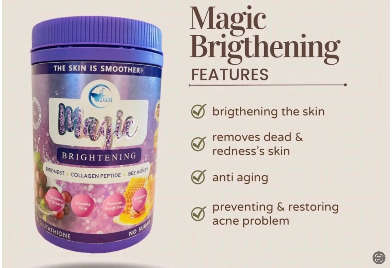 MAGIC BRIGHTENING COLLAGEN POWDERS / ACNE