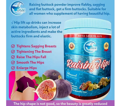 RAISING HIPS COLLAGEN VITAMIN POWDER