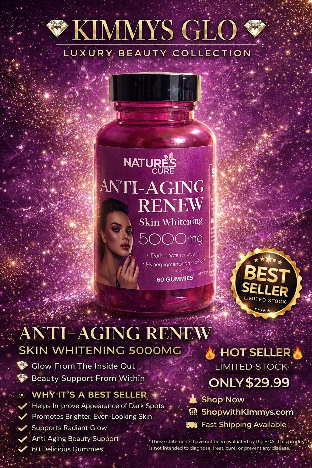 Anti aging renew gummies 5000mg
