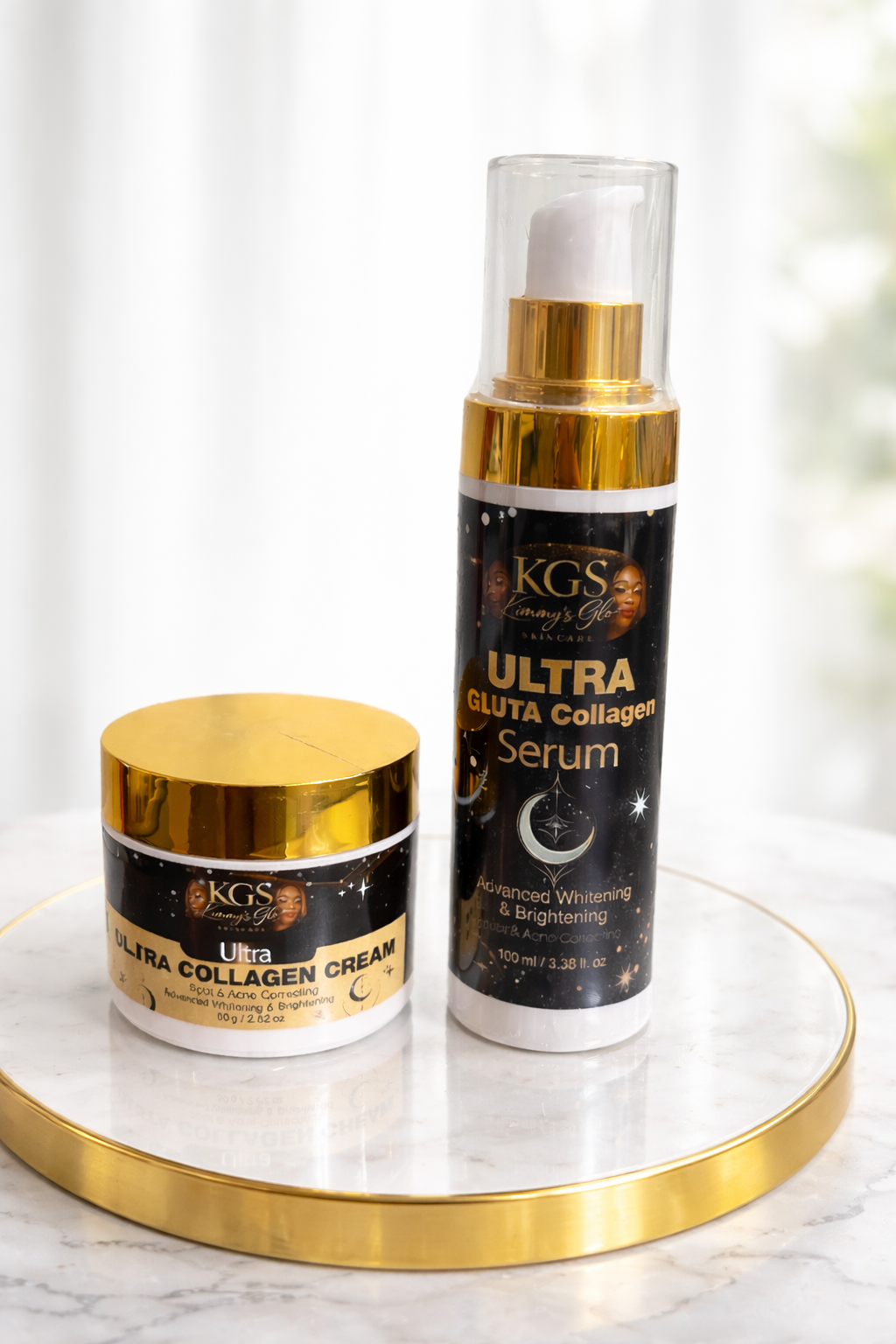 Ultra collagen face cream & serum