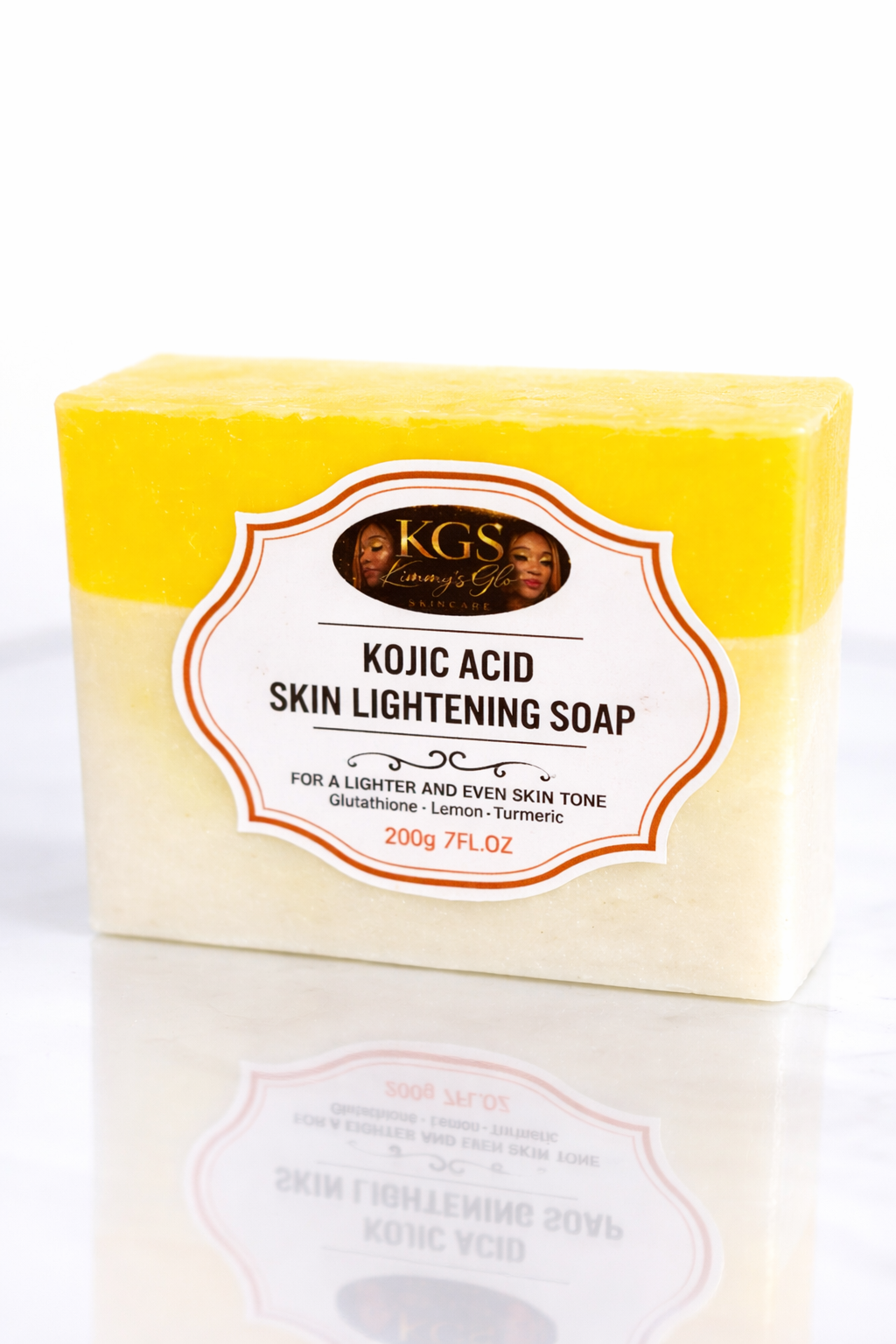 Kojic Acid Soap Skinlightening – Glutathione, Turmeric & Lemon Glow Bar Soap