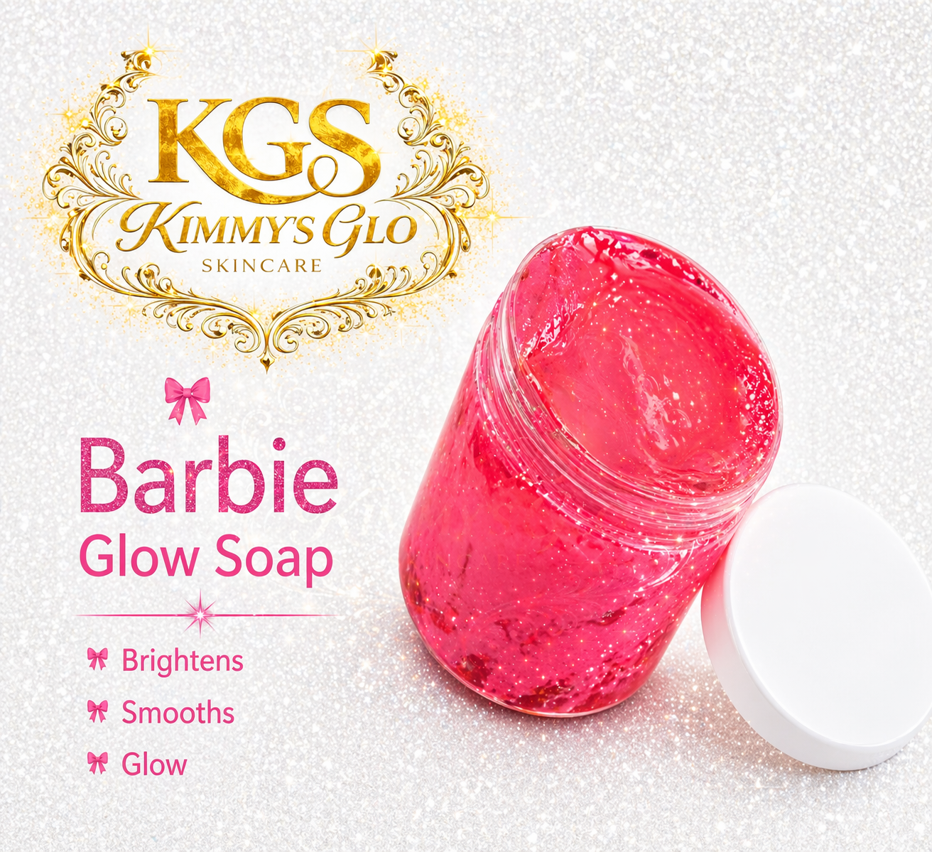 Barbie GLO body lightening soap