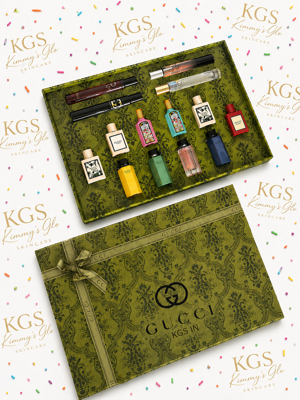 Kimmy’s Glo Exclusive: 14PC Gucci Mini Perfume Collection