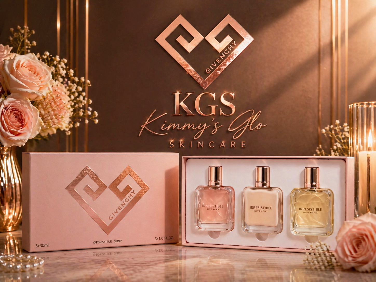 Luxury Givenchy Fragrance Gift Box /30ml.