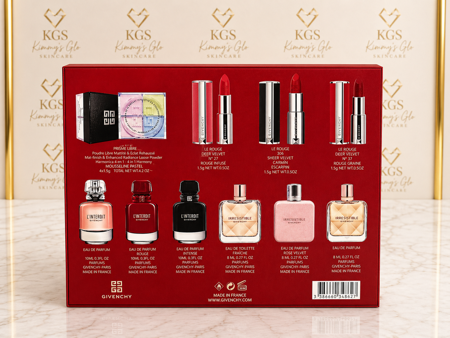 Givenchy Signature Perfume & Lip Set – Premium Edition