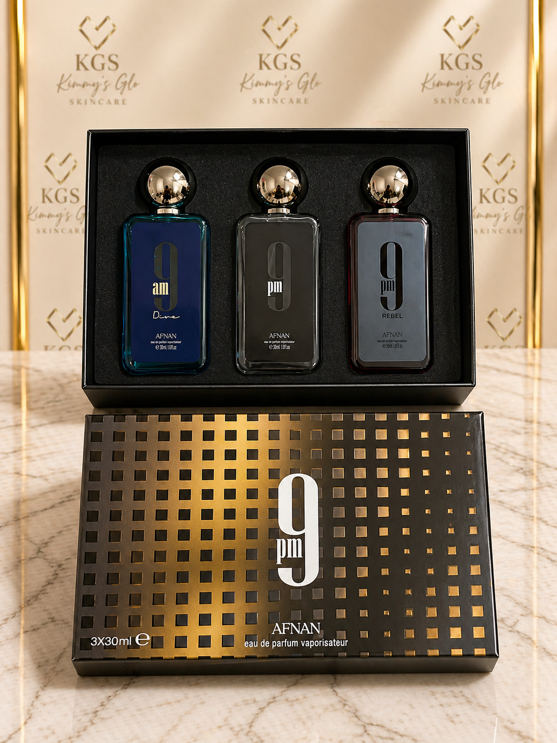 Luxury Afnan 9pm Fragrance Gift Box 🎁 Day & Night Collection