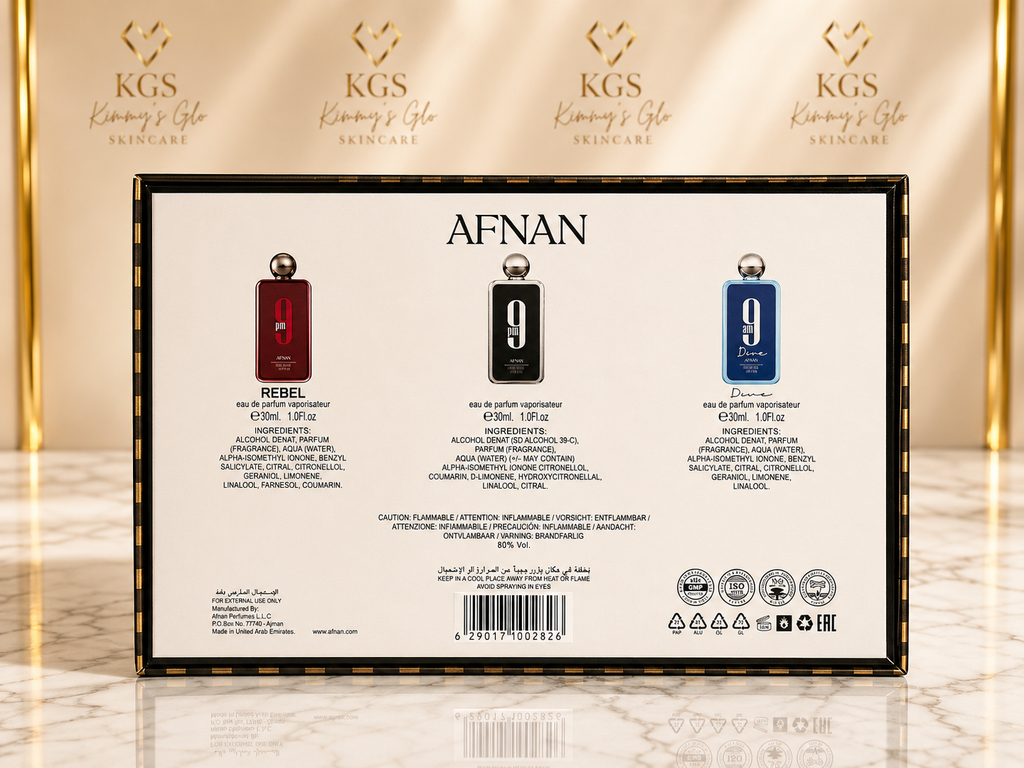 Luxury Afnan 9pm Fragrance Gift Box 🎁 Day & Night Collection