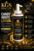 Candy White Brightening Body Lotion Dark Spot Corrector Even Skin Tone Moisturizing Lotion for Glowing Smooth Skin