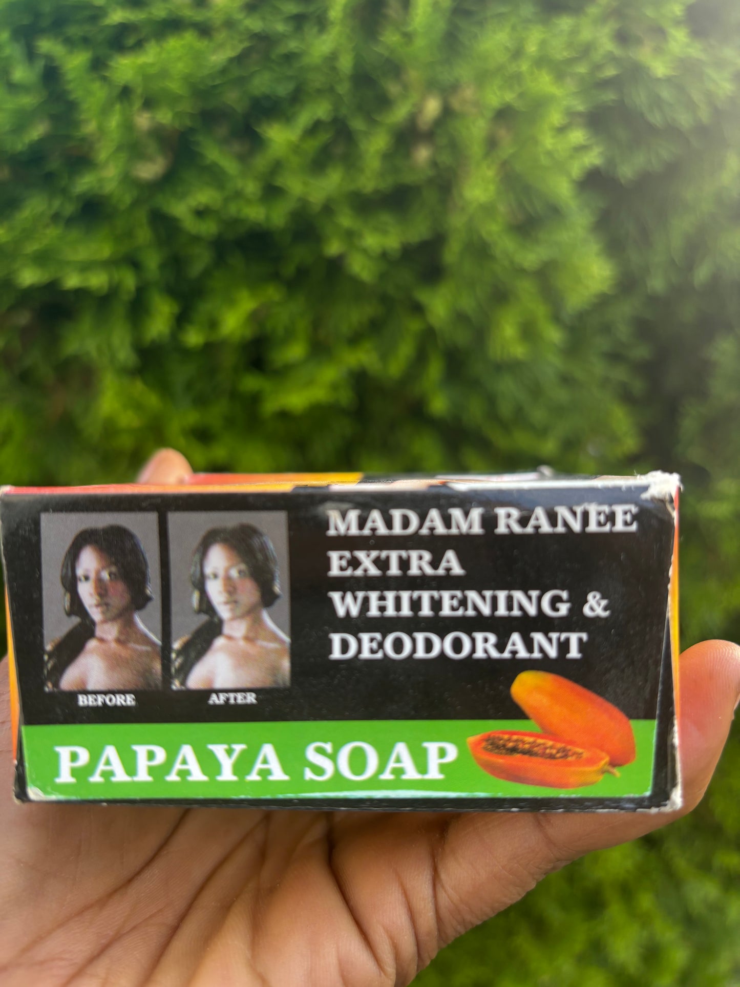 Madam Renee herbal soap for acne pimples & dark spots & lightening