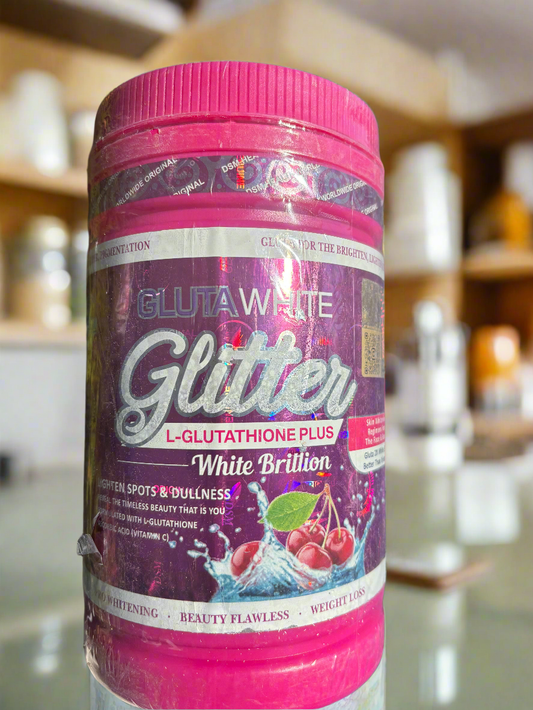 GLUTA WHITE GLITTER COLLAGEN POWDER